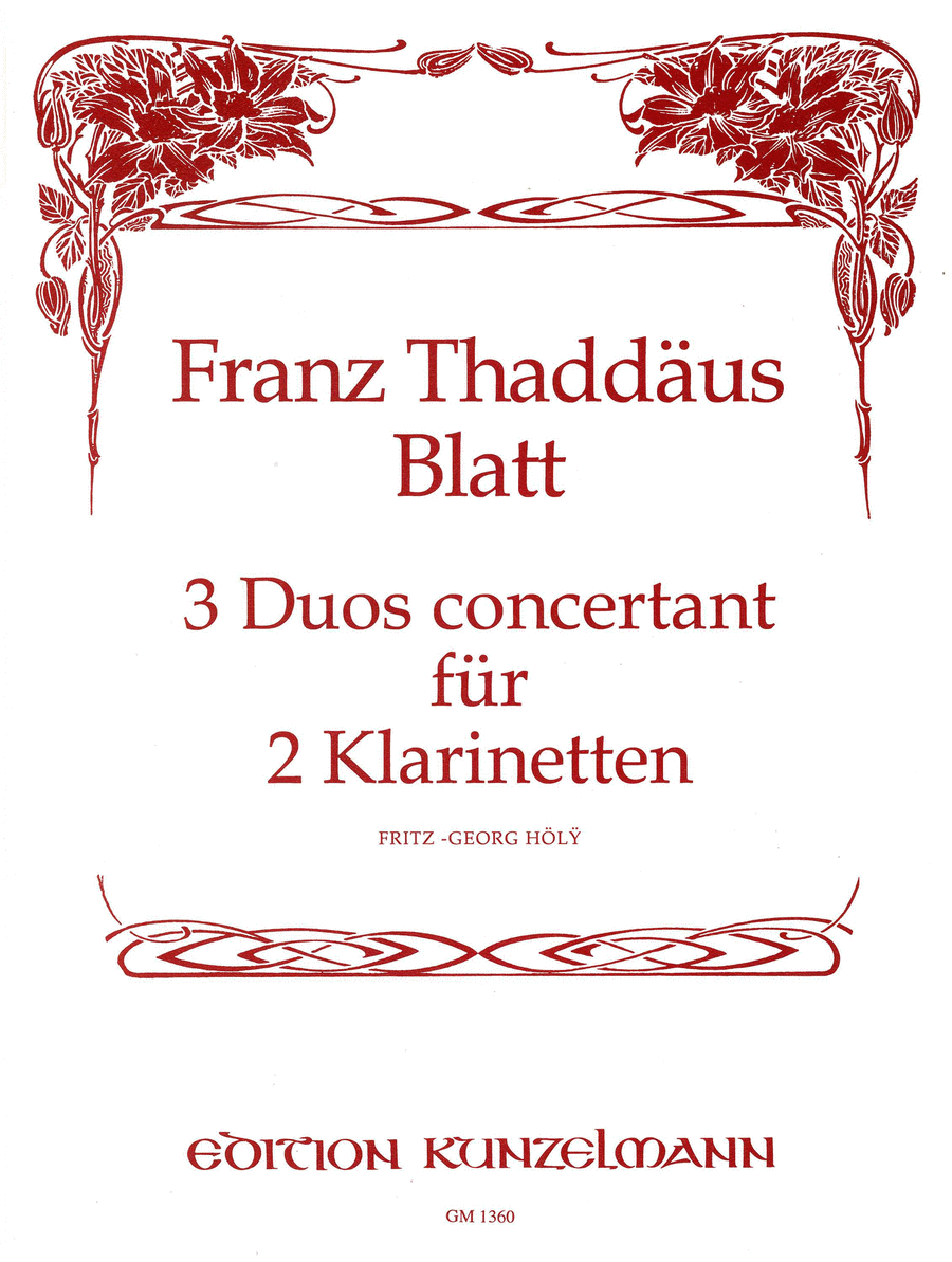 3 Duos concertants