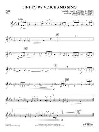Lift Ev'ry Voice And Sing (arr. Paul Murtha) - Pt.1 - Oboe