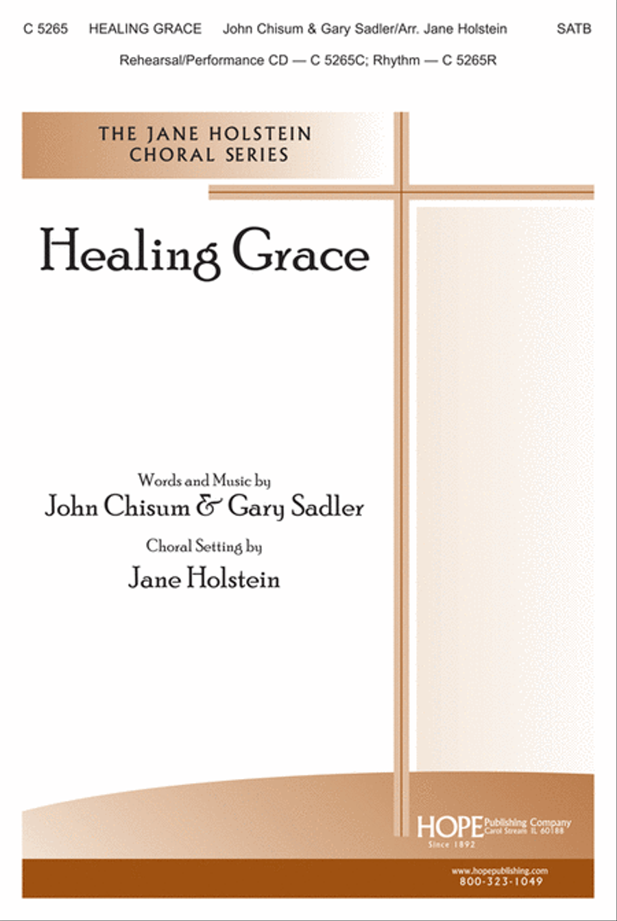 Healing Grace 4-Part scores gallery preview page 1