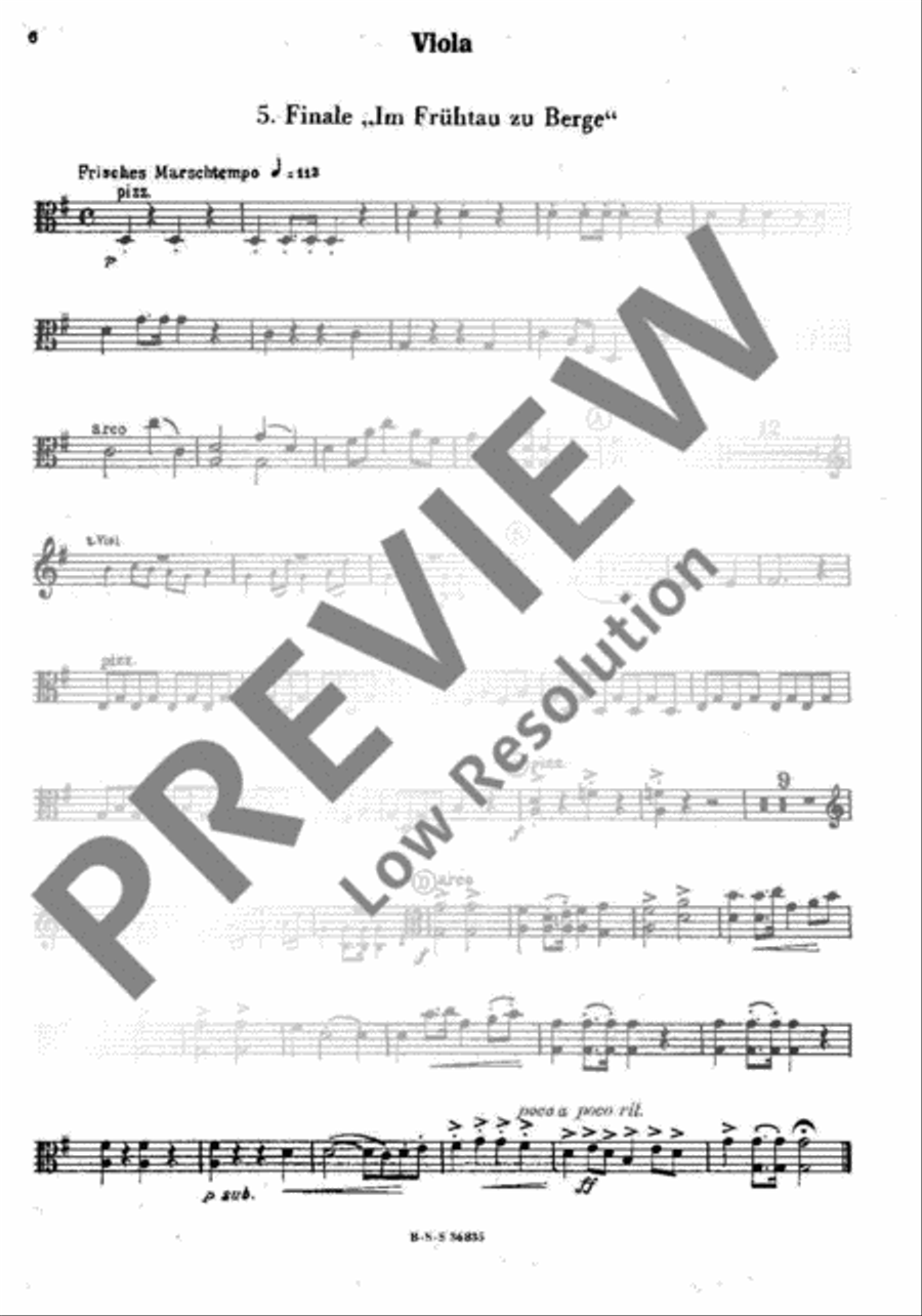 Vergangen ist die Nacht Viola scores gallery preview page 7