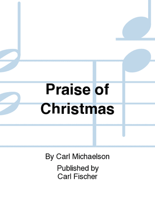 Book cover for Praise of Christmas