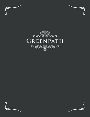 Book cover for Greenpath (Hollow Knight Piano Collections)