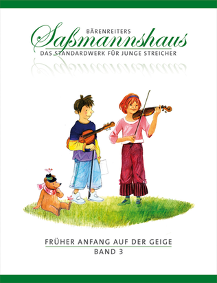 Book cover for Fruher Anfang auf der Geige, Band 3