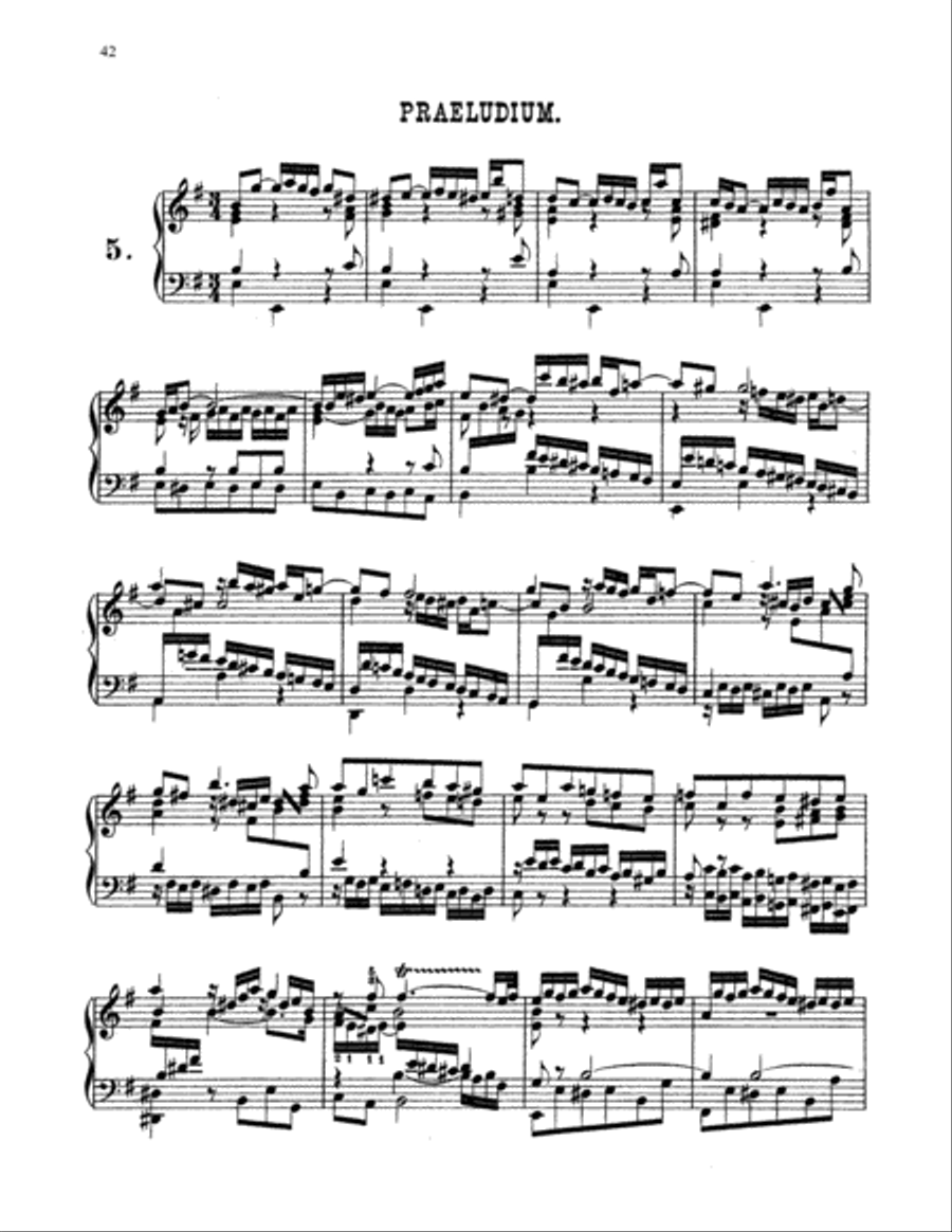 Bach: Six Organ Preludes and Fugues (Arr. Franz Liszt) Organ scores gallery preview page 1