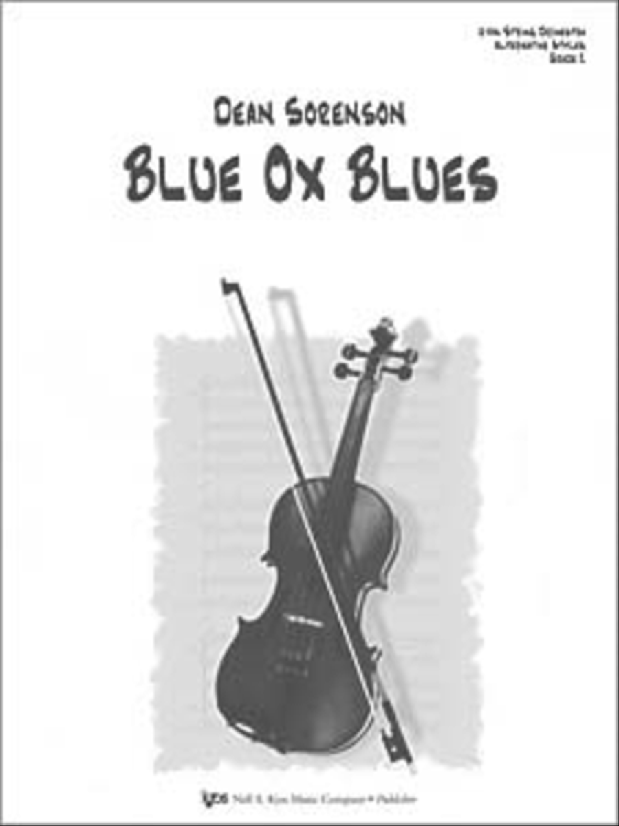 Blue Ox Blues - Score String Orchestra scores gallery preview page 1