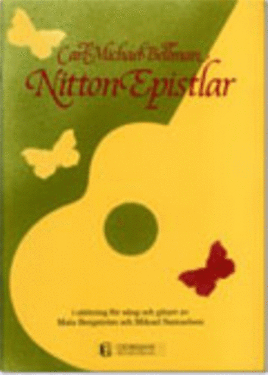 Nitton epistlar Guitar scores gallery preview page 1