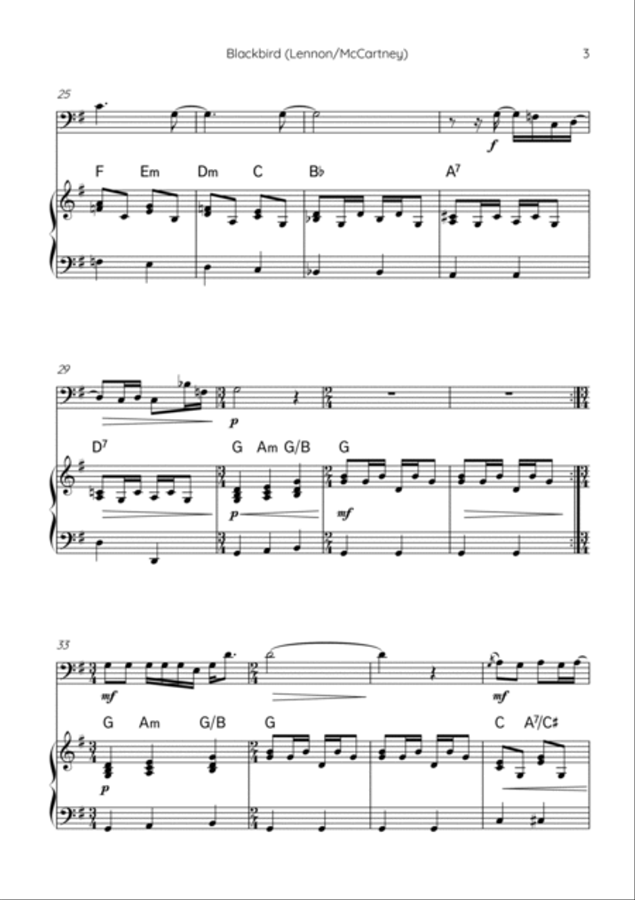 Blackbird Chamber Music scores gallery preview page 3
