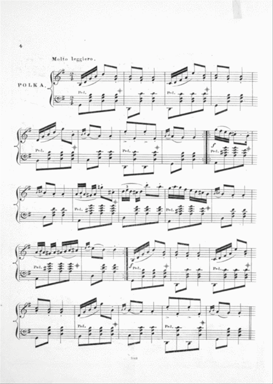 Bloomer, or, New Costume Polka. Published Under the Patronage of the Bloomers Piano Solo scores gallery preview page 3