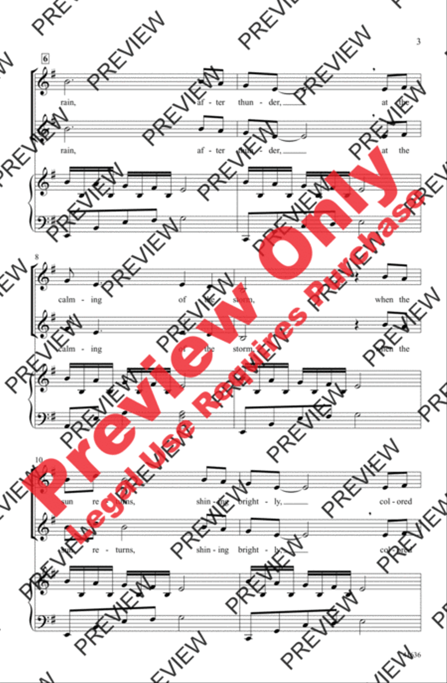 Ribbons in the Sky Ribbons in the Sky 2-Part scores gallery preview page 3