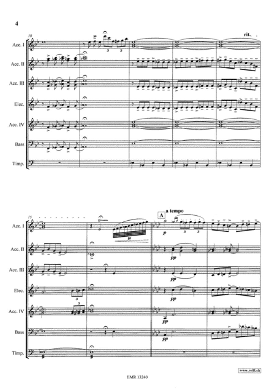Rhapsody in Blue Rhapsody in Blue Accordion scores gallery preview page 4