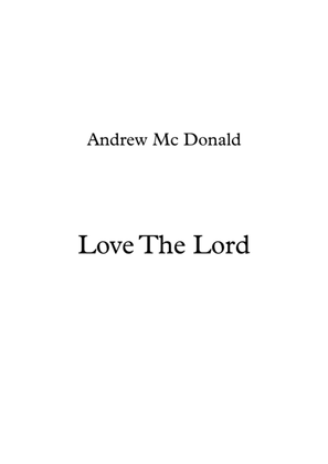Book cover for Love The Lord