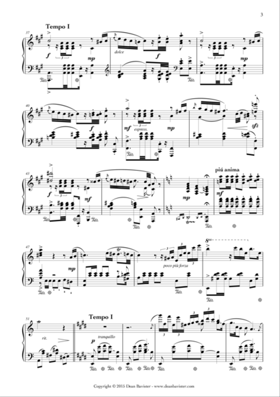 Polonaise in A Major, for piano (Opus 23) Piano Solo scores gallery preview page 4