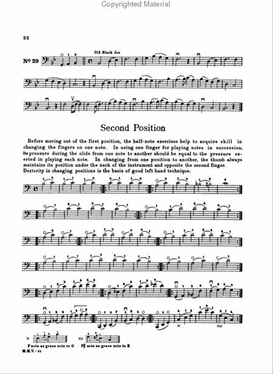 Modern Method for the Violoncello, Volume 1 Chamber Music scores gallery preview page 4