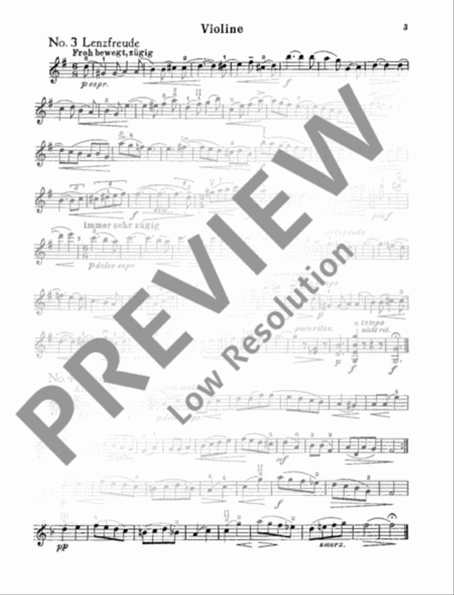 Heimat Violin Solo scores gallery preview page 19