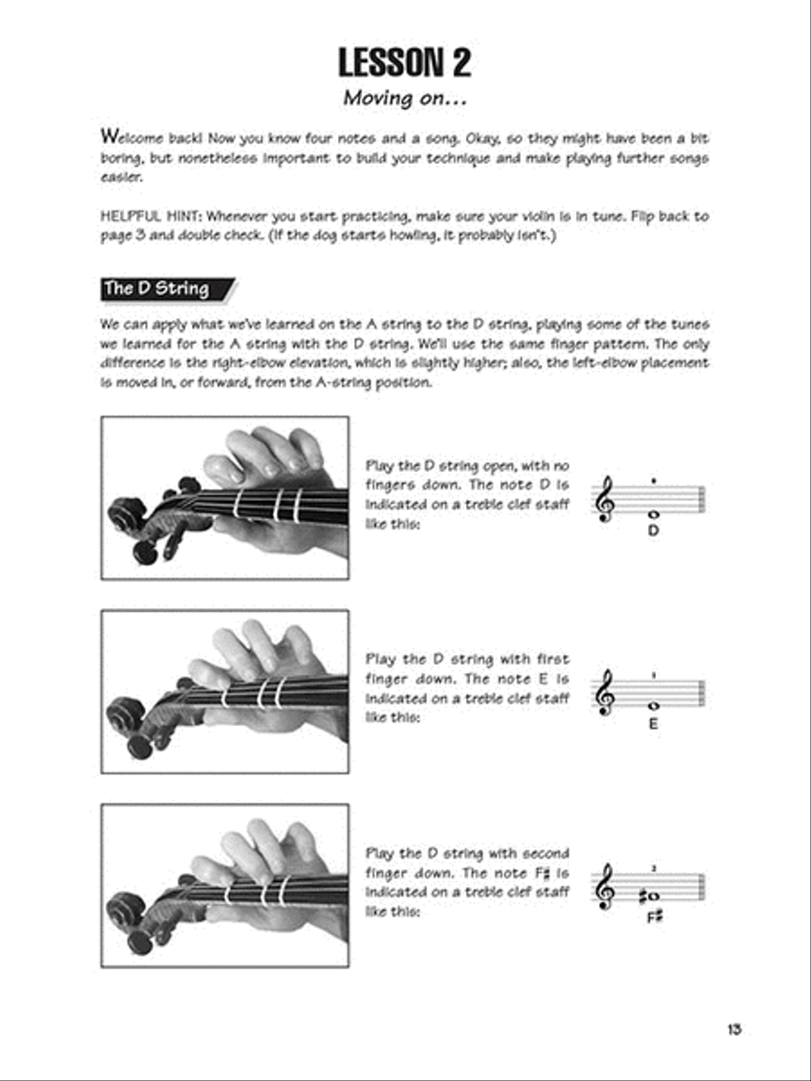 FastTrack Violin Method Book 1 Violin scores gallery preview page 4