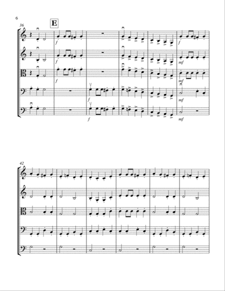 Galop String Orchestra scores gallery preview page 6
