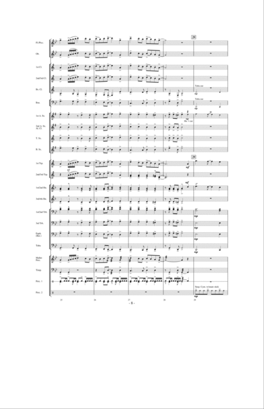 Ascentium Ascentium Concert Band scores gallery preview page 7