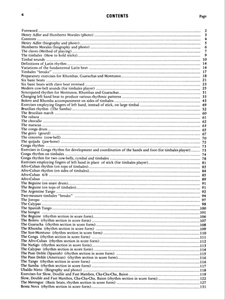 How to Play Latin American Rhythm Instruments Percussion scores gallery preview page 2