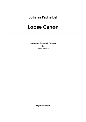 Loose Canon (Wind Quintet)