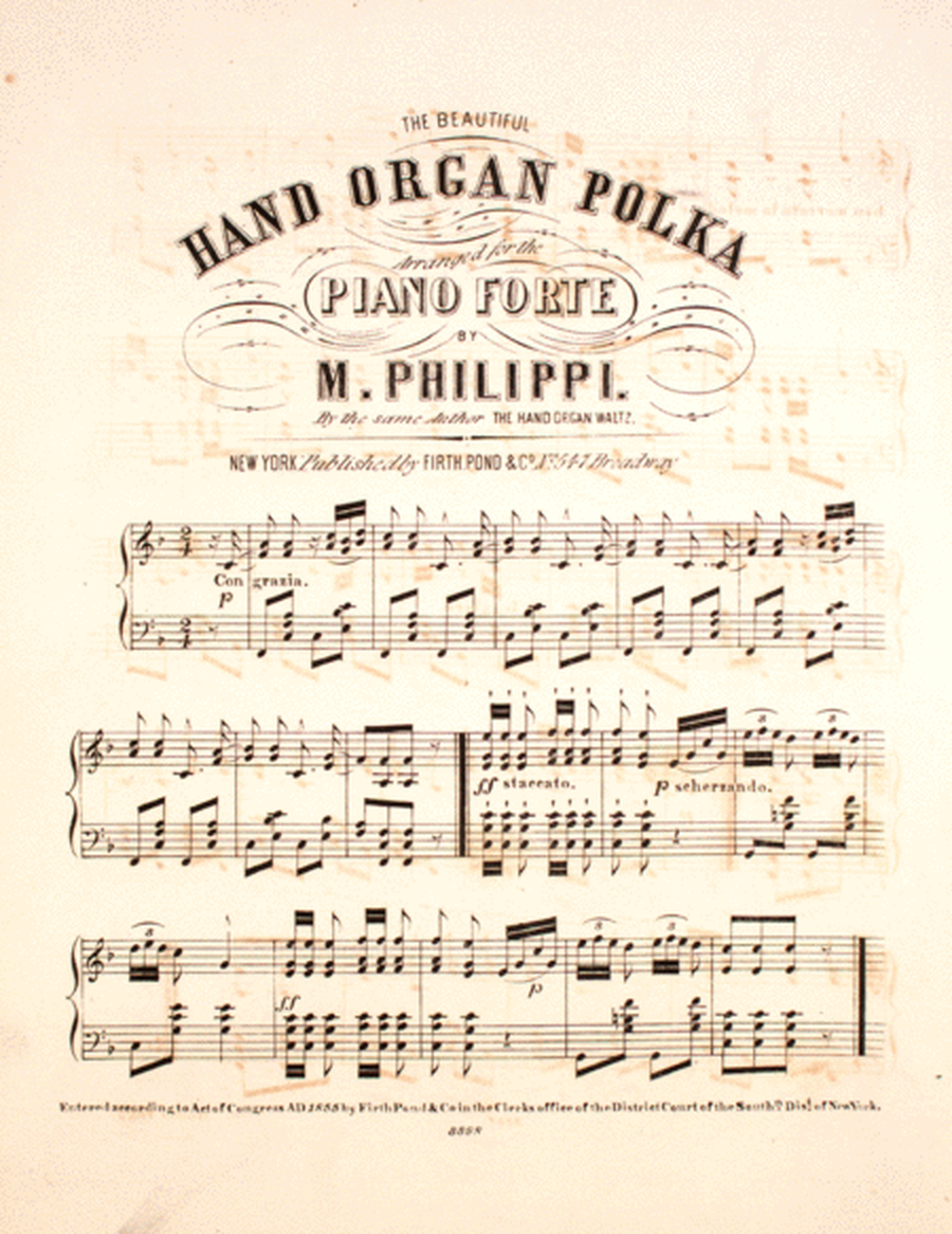 The Beautiful Hand Organ Polka