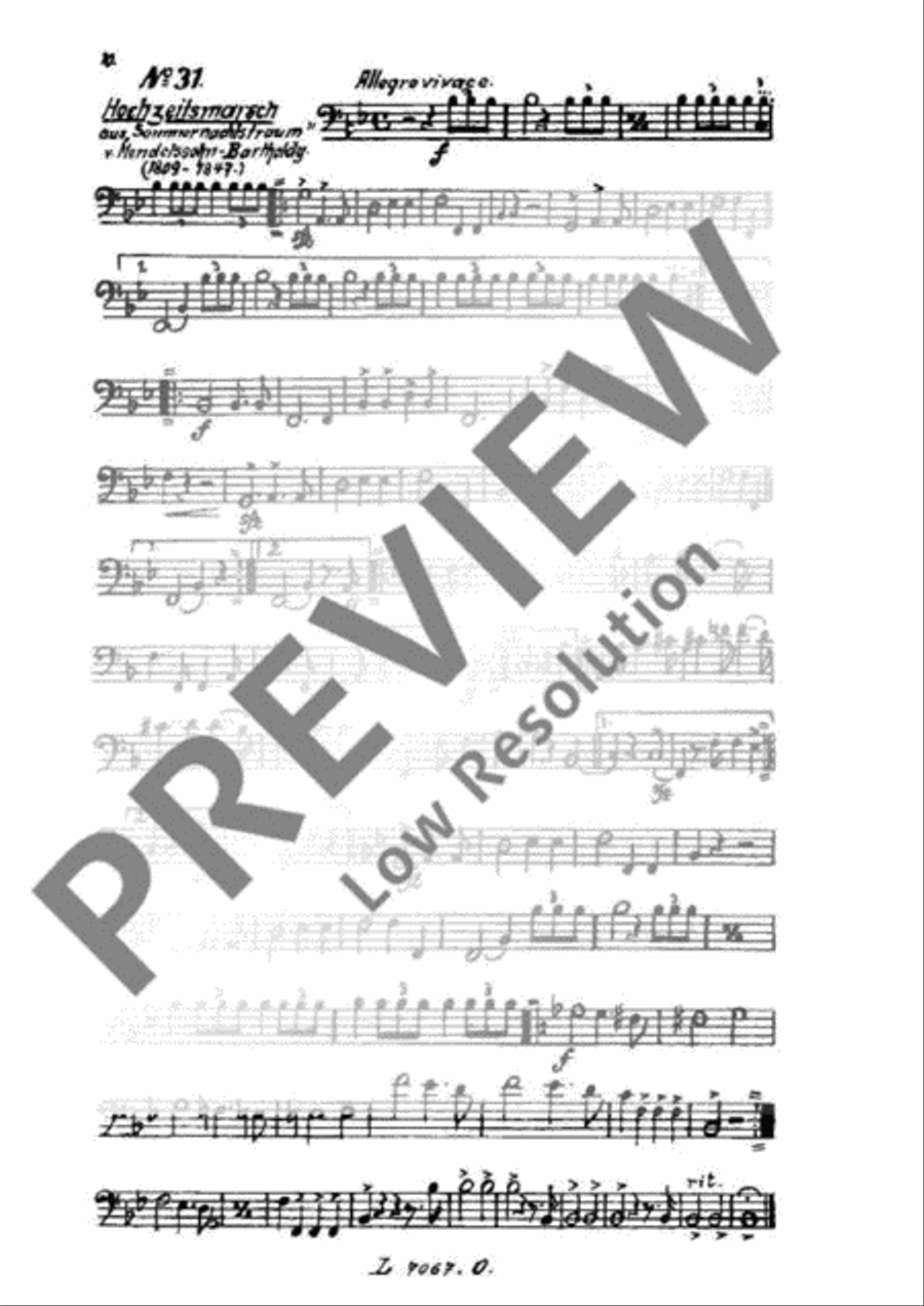 Hannovera Trombone scores gallery preview page 13