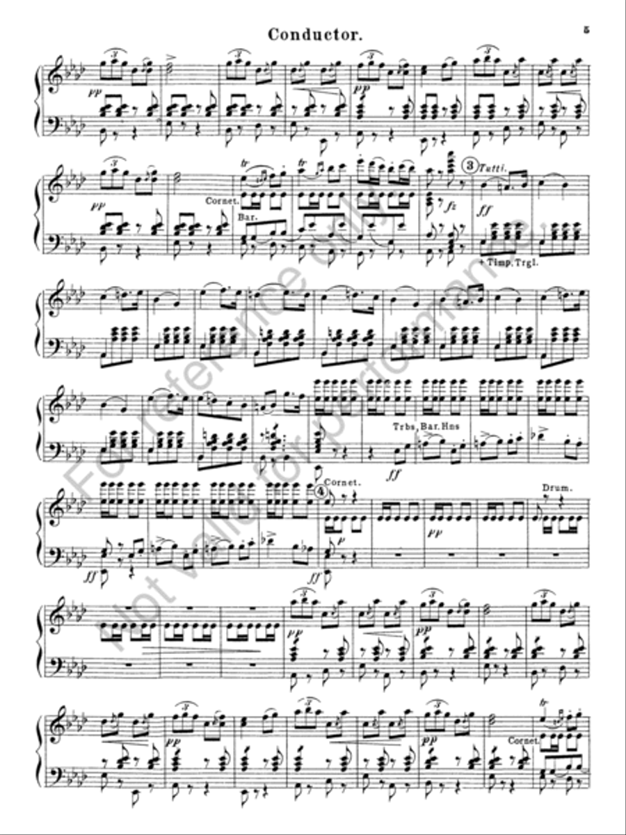 Pique Dame Concert Band scores gallery preview page 7