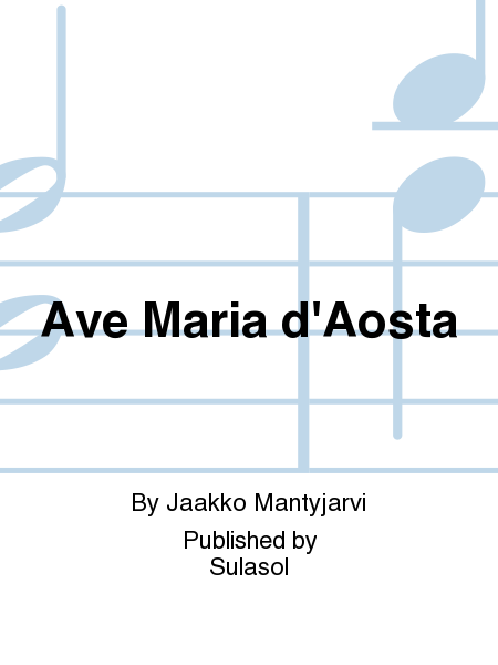 Ave Maria d'Aosta