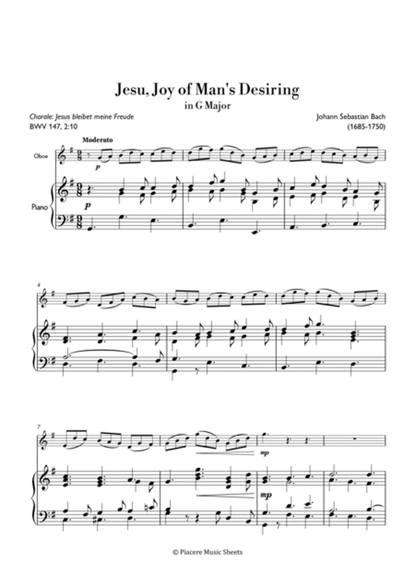 J.S. Bach - Jesu, Joy of Man's Desiring in G Major - Intermediate image number null