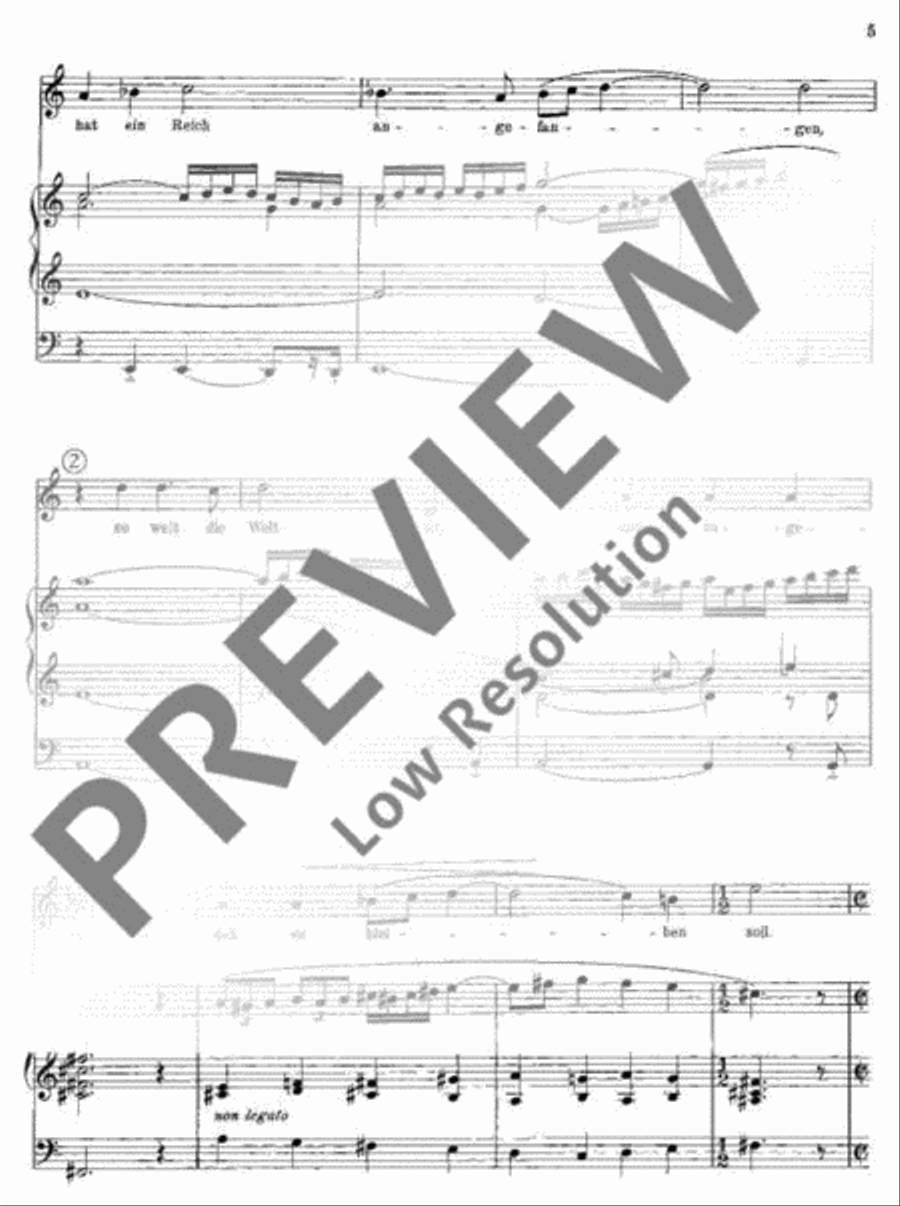 Der 93. Psalm Der 93. Psalm Unison Choir scores gallery preview page 6