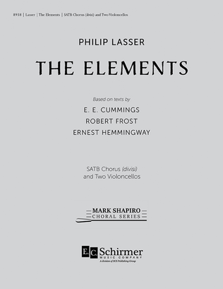 Book cover for The Elements (Full/Choral Score)