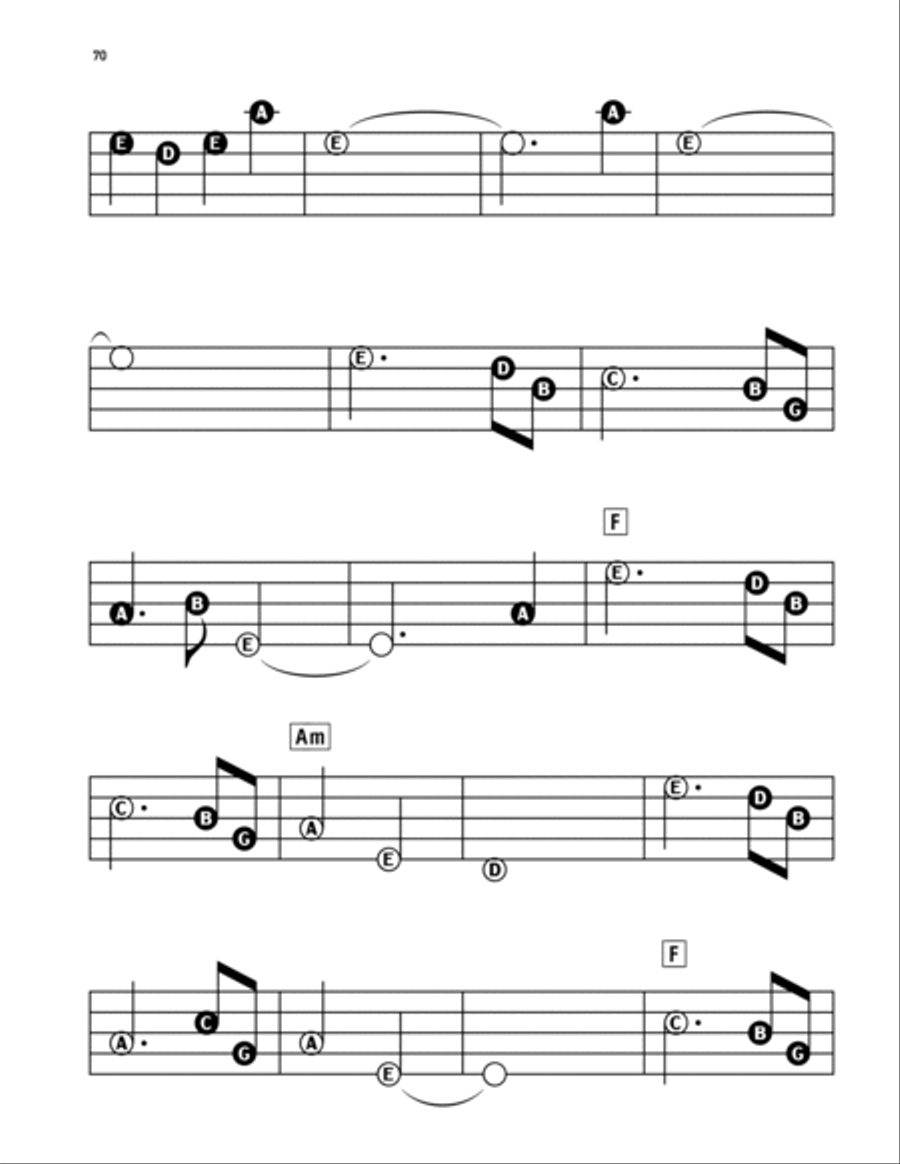 Theme From The X-Files Electronic Keyboard scores gallery preview page 2
