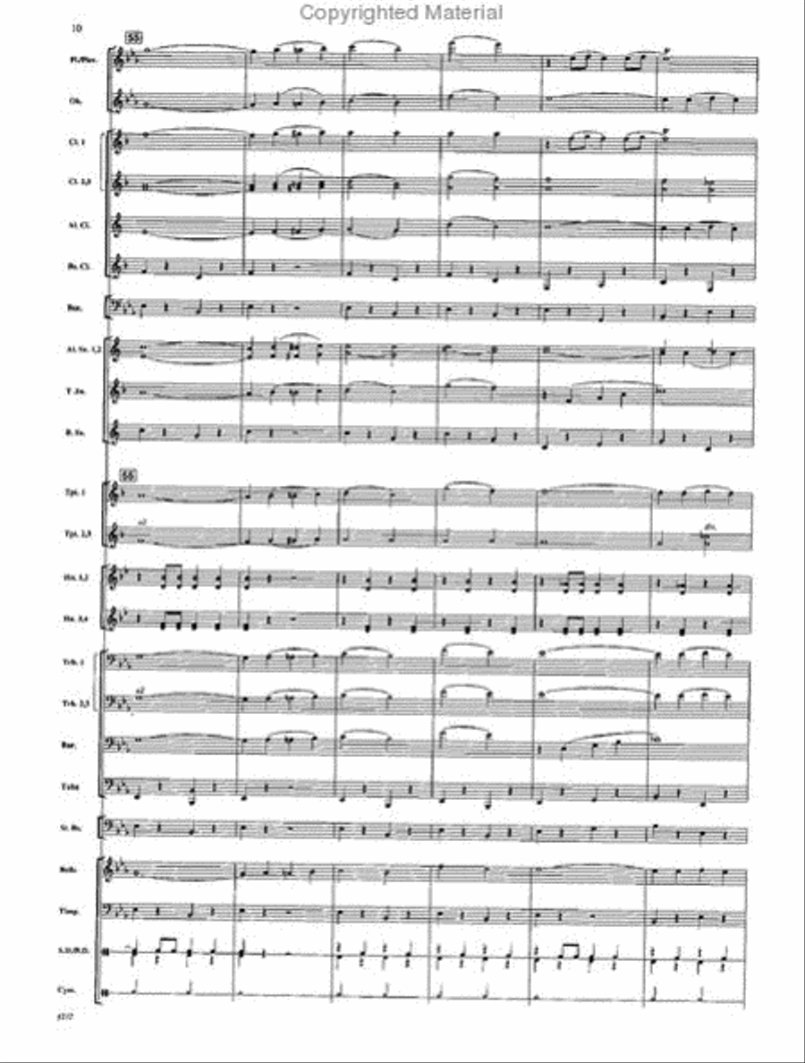 Lexington Lexington Concert Band scores gallery preview page 10