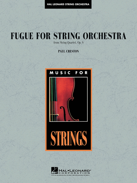 Fugue for String Orchestra (from String Quartet, Op. 8) image number null