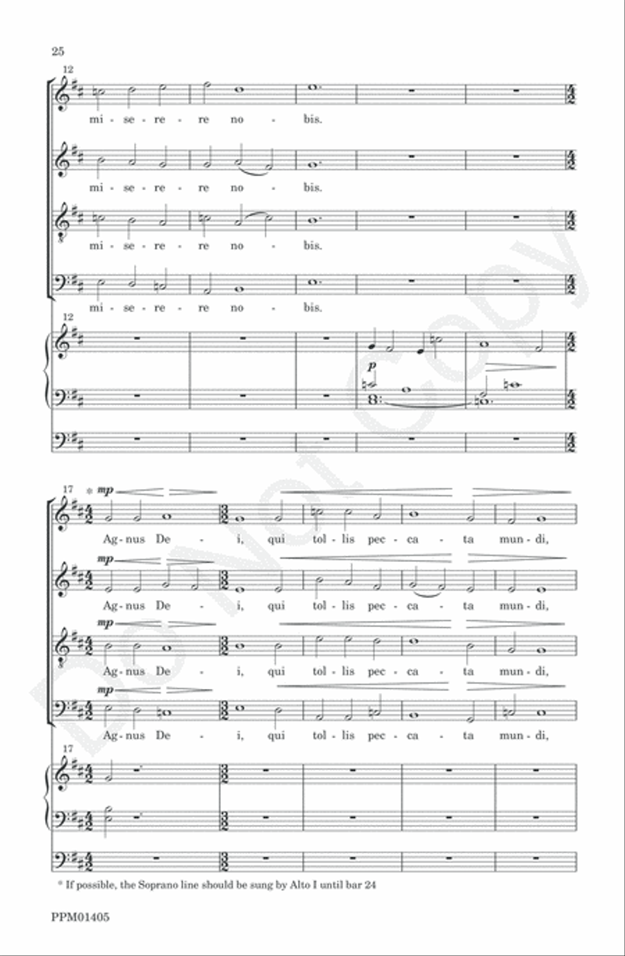 Mass Mass 4-Part scores gallery preview page 27
