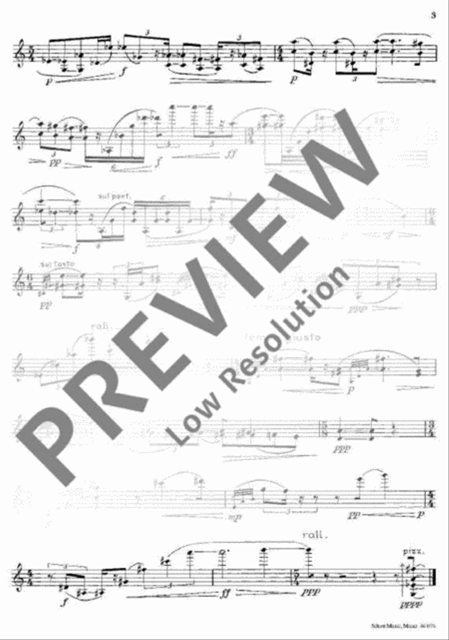 Serenade Violin Solo scores gallery preview page 4