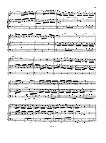Bach Violin Sonata in G minor, H. 542.5