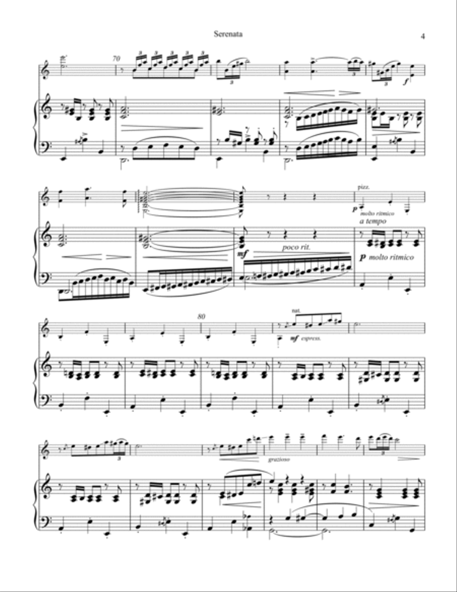 5 Spanish Dances arranged for classical guitar and piano 5 Spanish Dances arranged for classical guitar and piano Acoustic Guitar scores gallery preview page 5