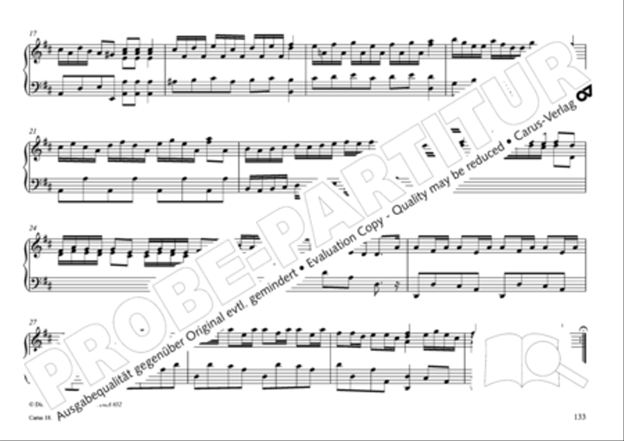 Pastoral music for organ, vol. 2: Germany, Bohemia, Austria, South Tyrol Organ Solo scores gallery preview page 134