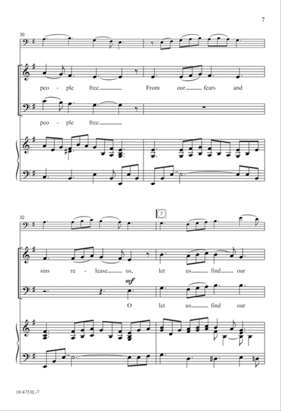 Emmanuel, Expected Jesus 2-Part scores gallery preview page 7