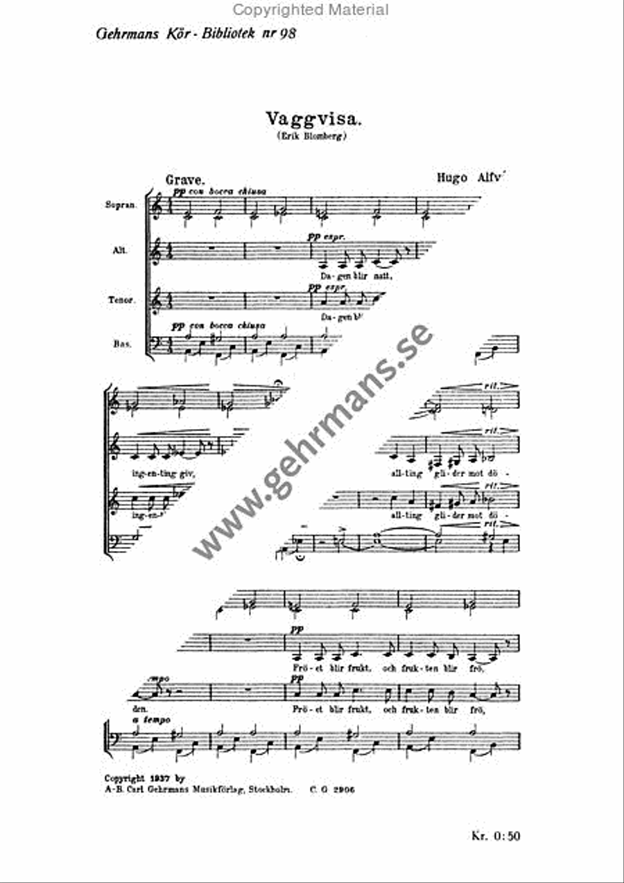 Vaggvisa Divisi scores gallery preview page 2