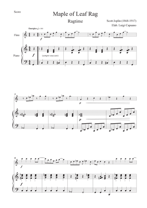 Joplin: Maple of leaf rag (flute and piano) - Easy