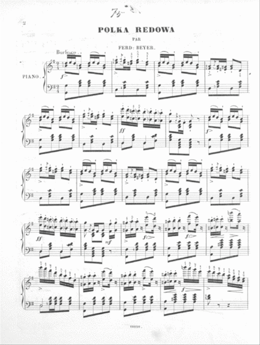 Polka-Redowa Pour le Piano Piano Solo scores gallery preview page 2