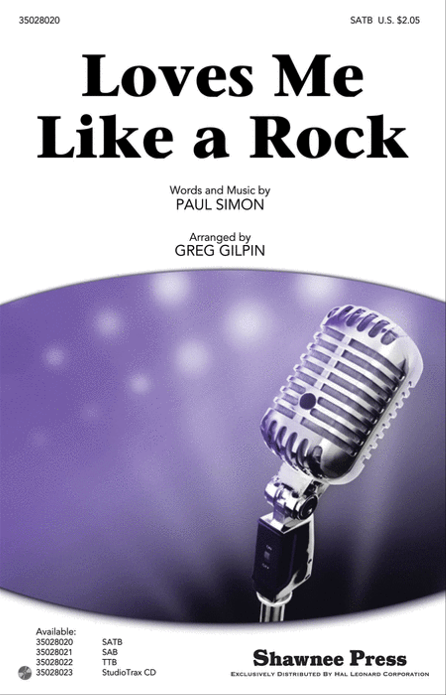 Loves Me Like a Rock 4-Part scores gallery preview page 1