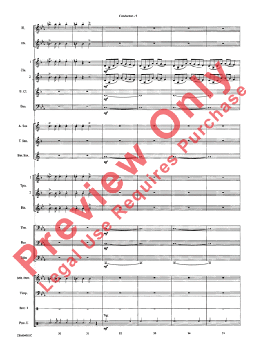 Harry Potter and the Prisoner of Azkaban, Selections from Concert Band scores gallery preview page 8