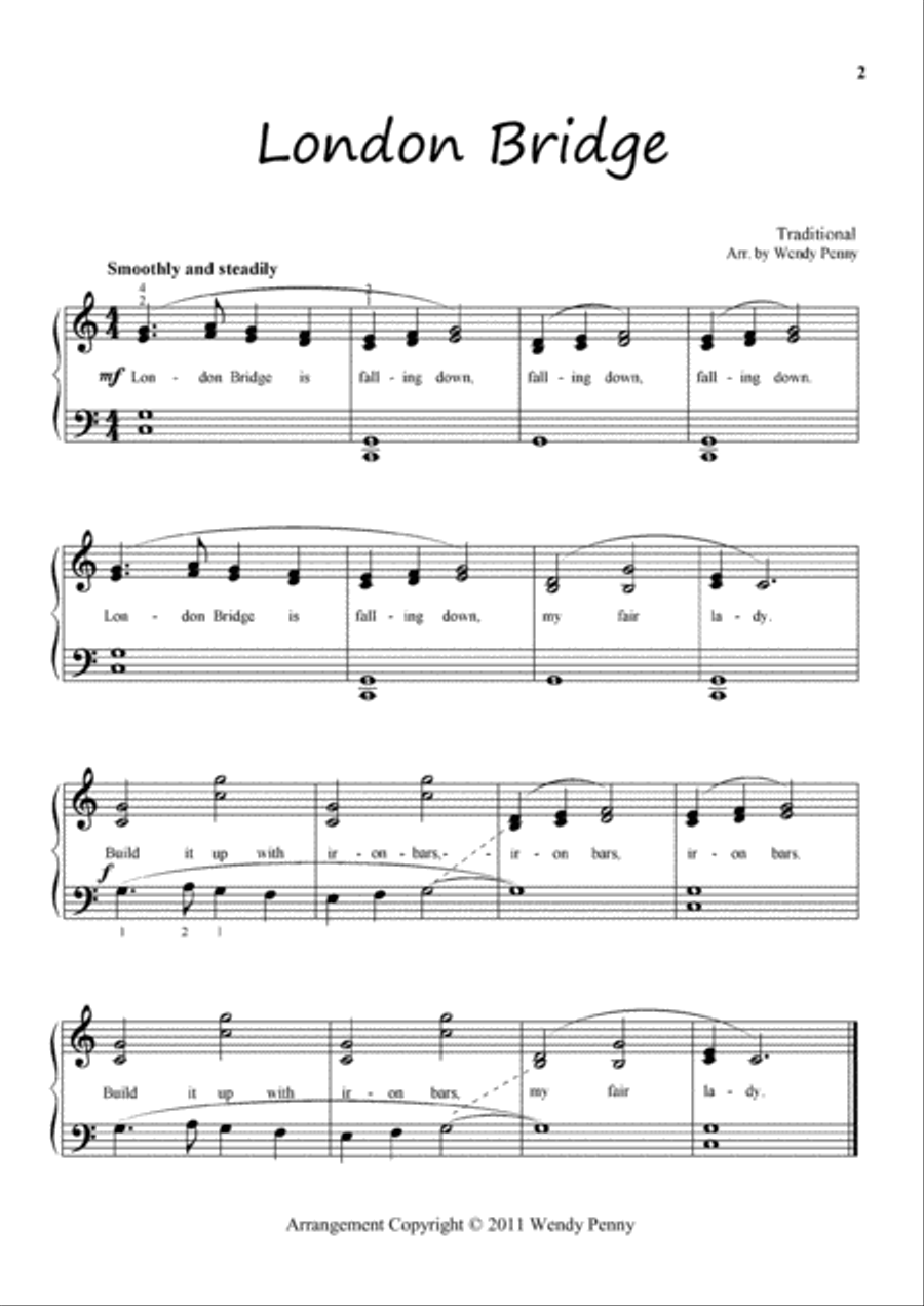 Children's Music for Piano Book 2 Piano Method scores gallery preview page 5