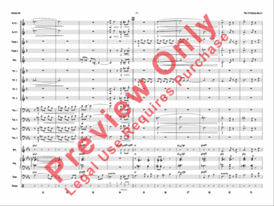 The Jitterbug Waltz Jazz Ensemble scores gallery preview page 12