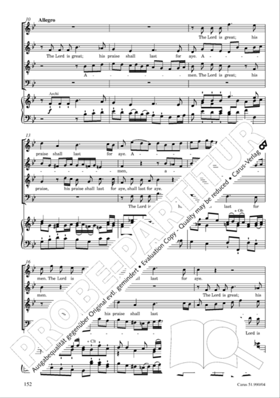 The Creation 4-Part scores gallery preview page 153