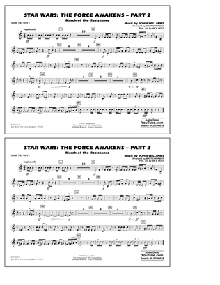 Star Wars: The Force Awakens - Part 2 - 3rd Bb Trumpet