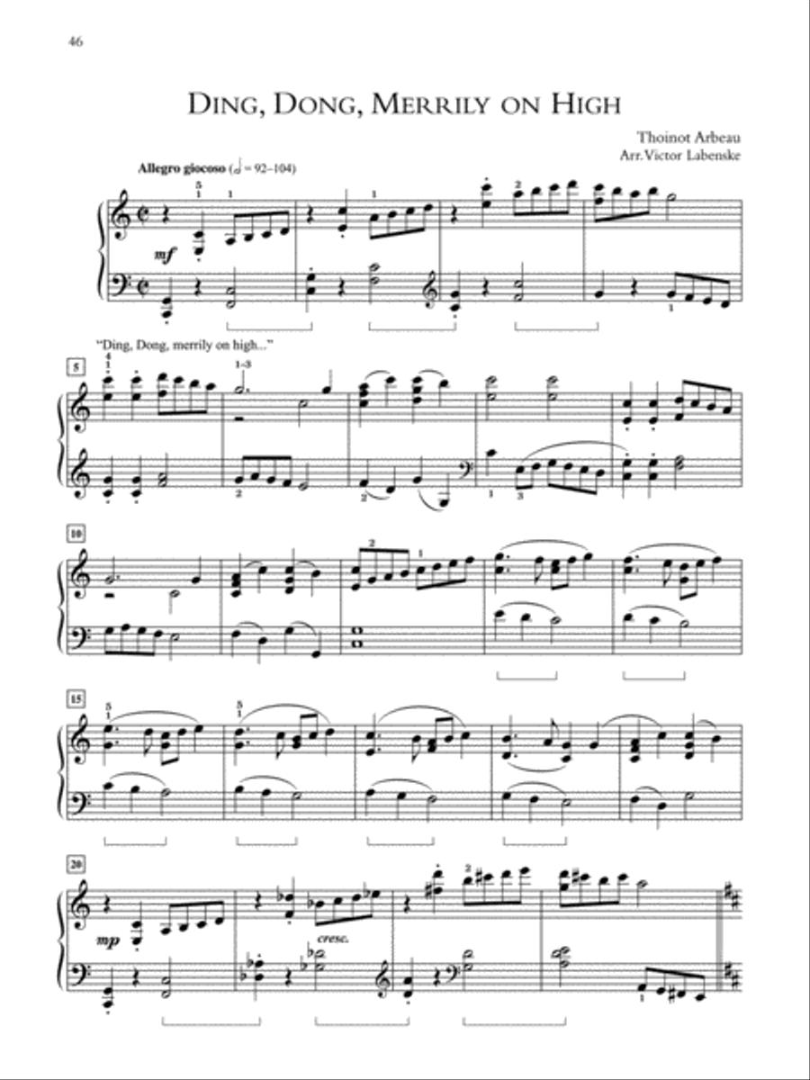 Now Proclaim Messiah's Birth Piano Solo scores gallery preview page 5