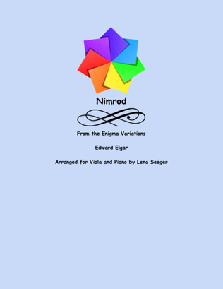 Book cover for Nimrod (Viola and Piano)
